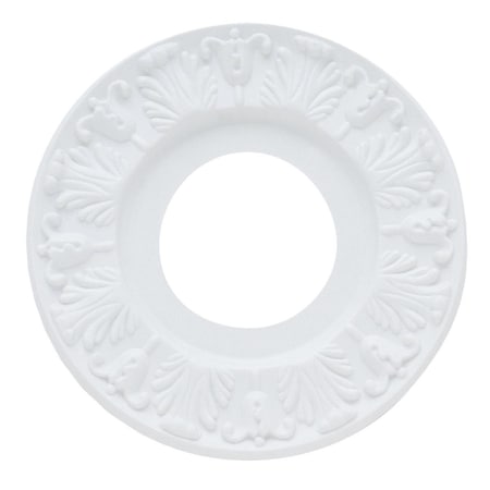 Westinghouse Ceiling Medallion 10In, Victorian Molded Plastic White Finish 7702700